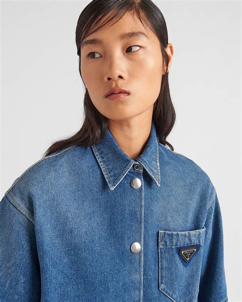 prada sport top|prada denim top.